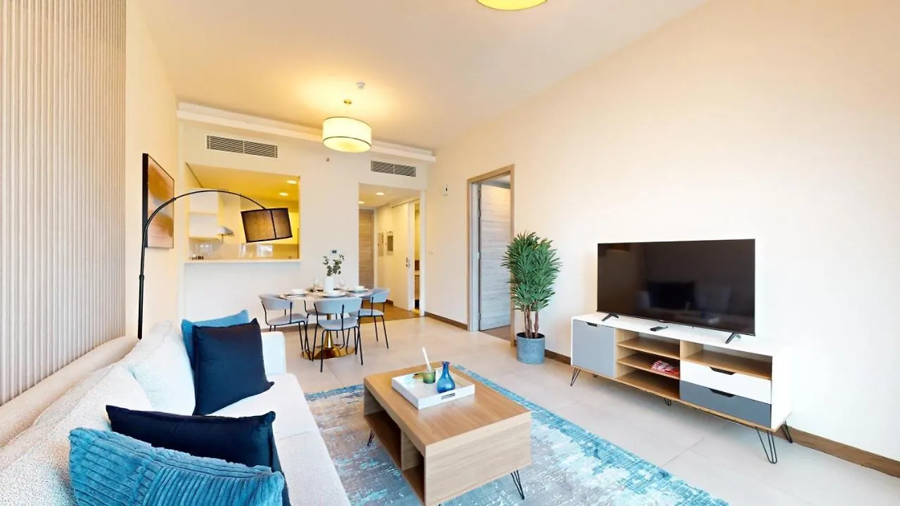 Sol Bay - One Bed With Distant Burj Khalifa View Apartment Dubai United Arab Emirates