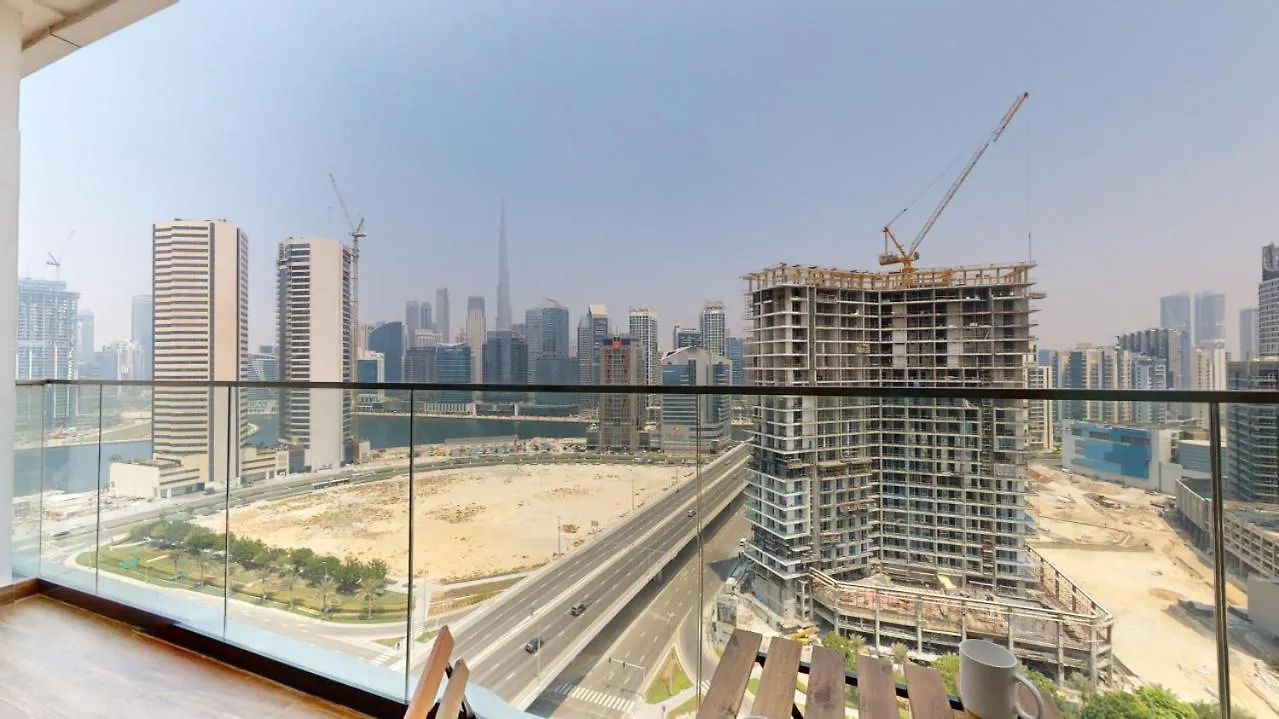 Sol Bay - One Bed With Distant Burj Khalifa View Apartment Dubai United Arab Emirates