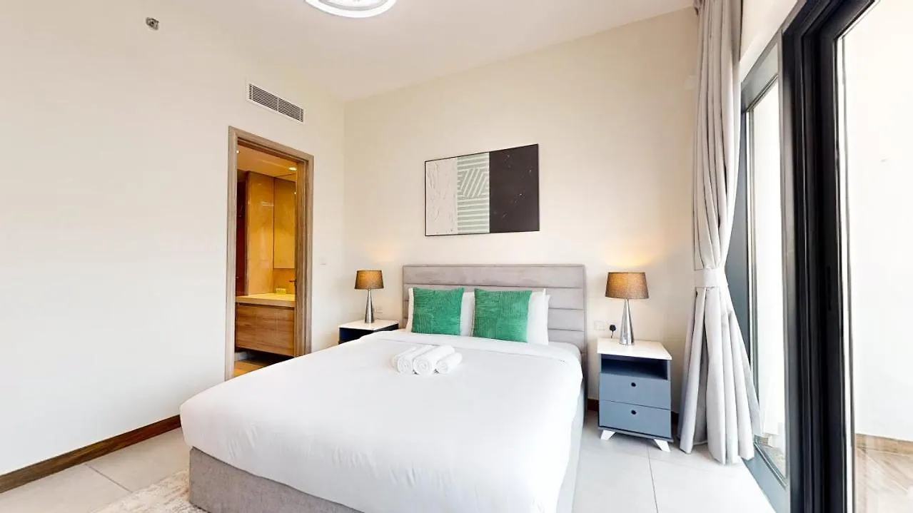 Sol Bay - One Bed With Distant Burj Khalifa View Apartment Dubai 0*,